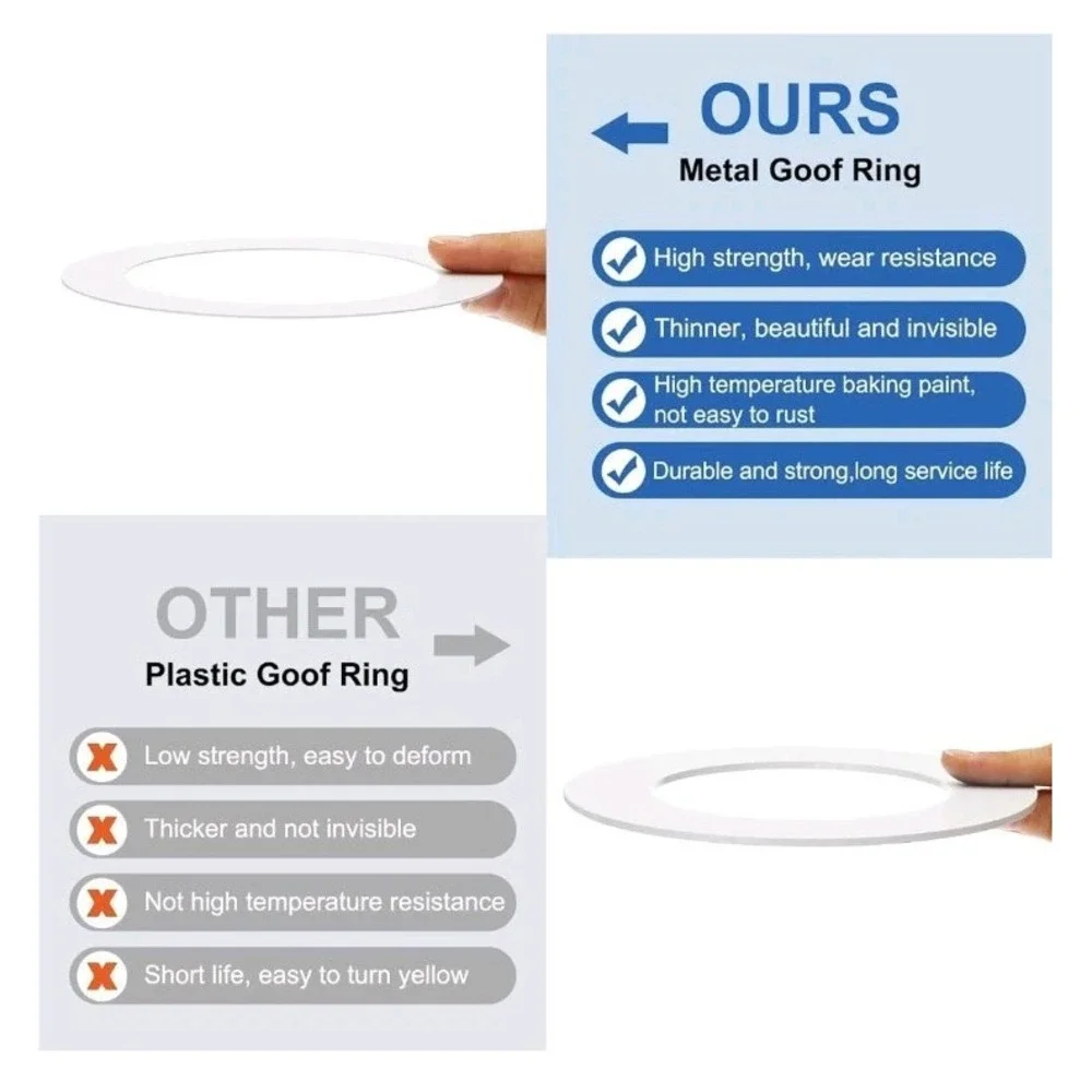 6pcs Goof Rings for 3-3.5
